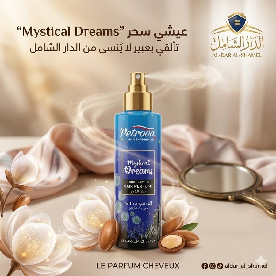 عطر الشعر مع زيت ارغان 100مل