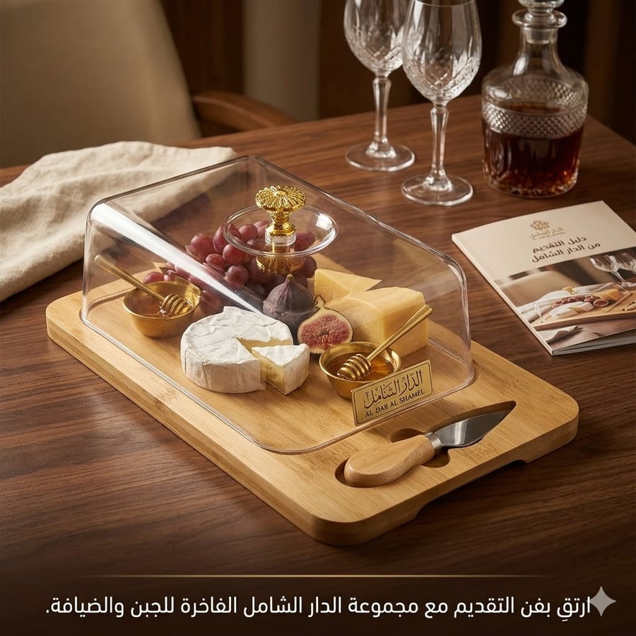 حامله كيك خشب