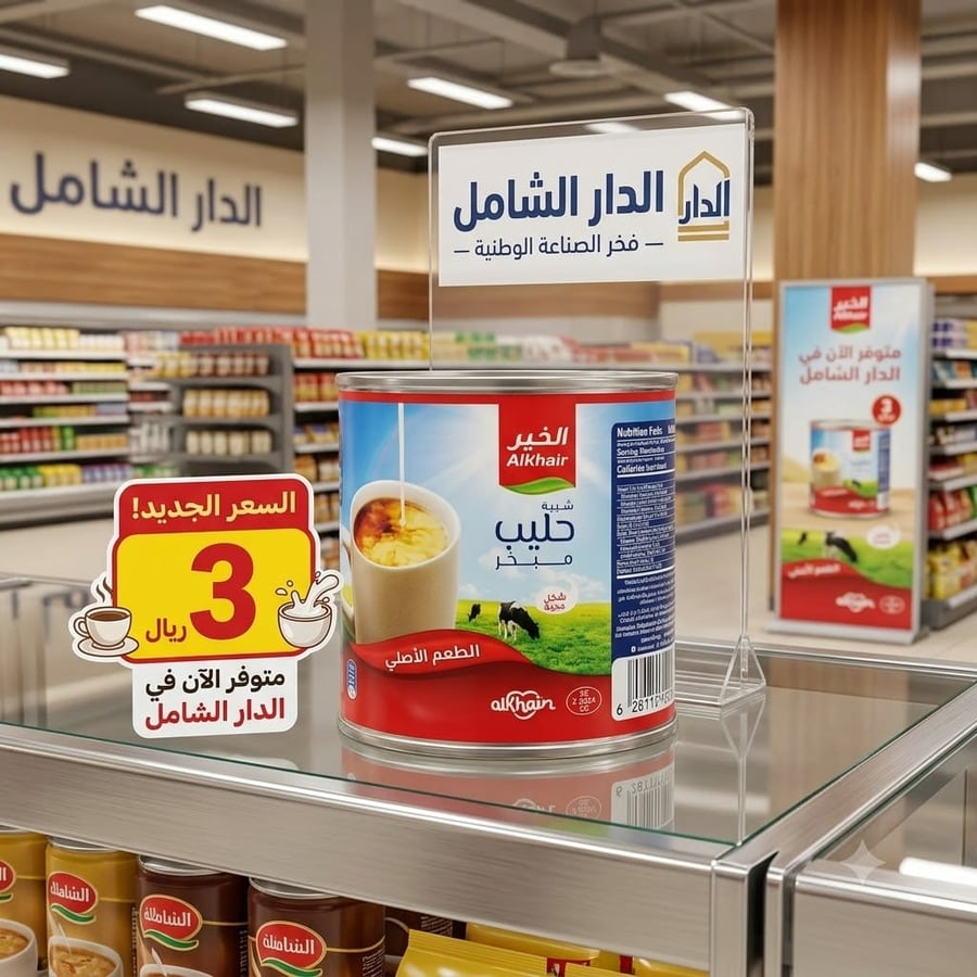 حليب الخير مبخر 170 جرام