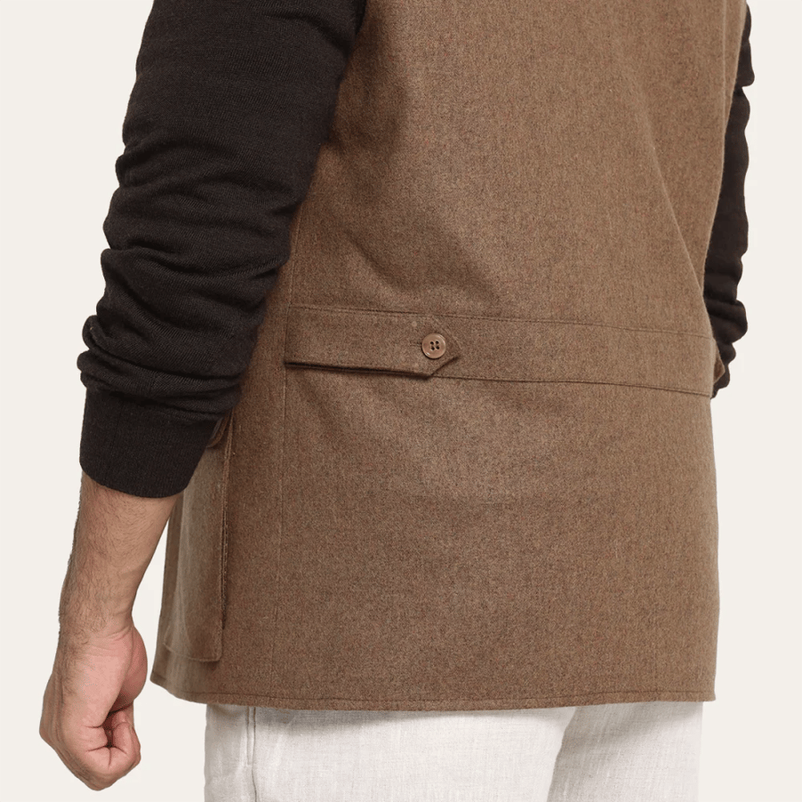 WOOL VEST/سديري رجالي فاخر إيطالي