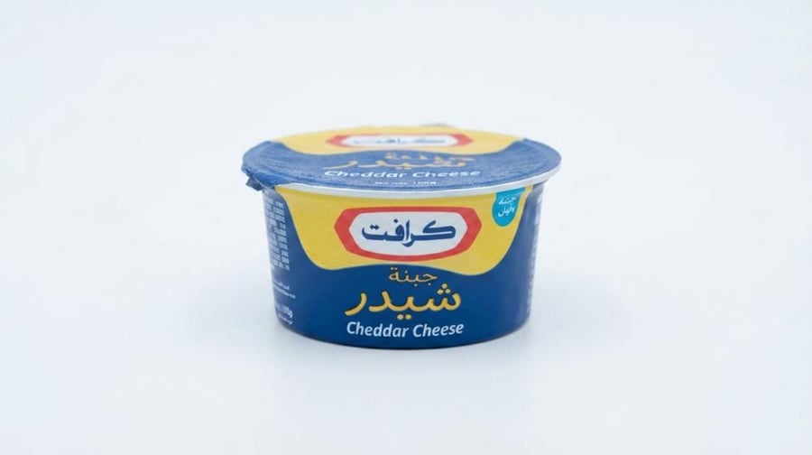 جبن كرافت شيدر 100جرام