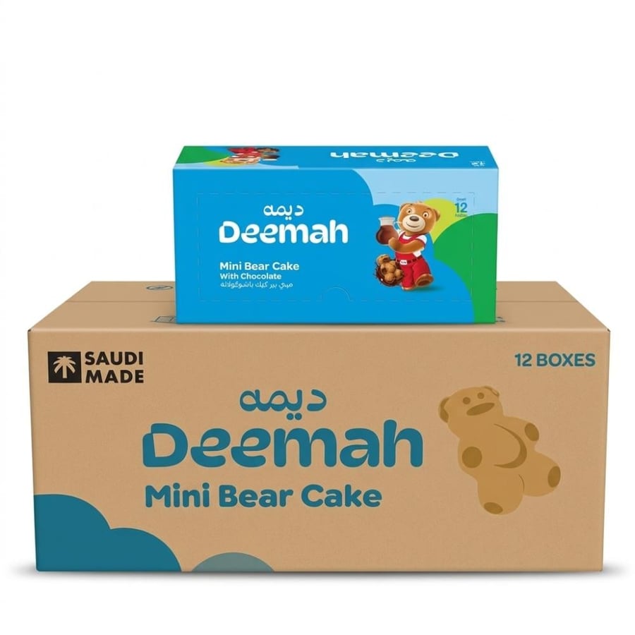 كرتون ديمة  ميني بير 12 *12 *30 جرام