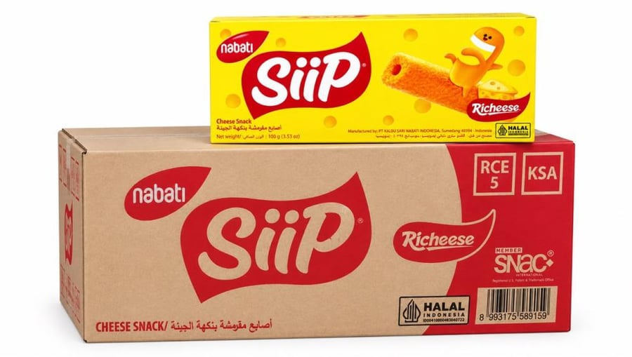 عرض كرتون سيب 8*20 *5 جرام