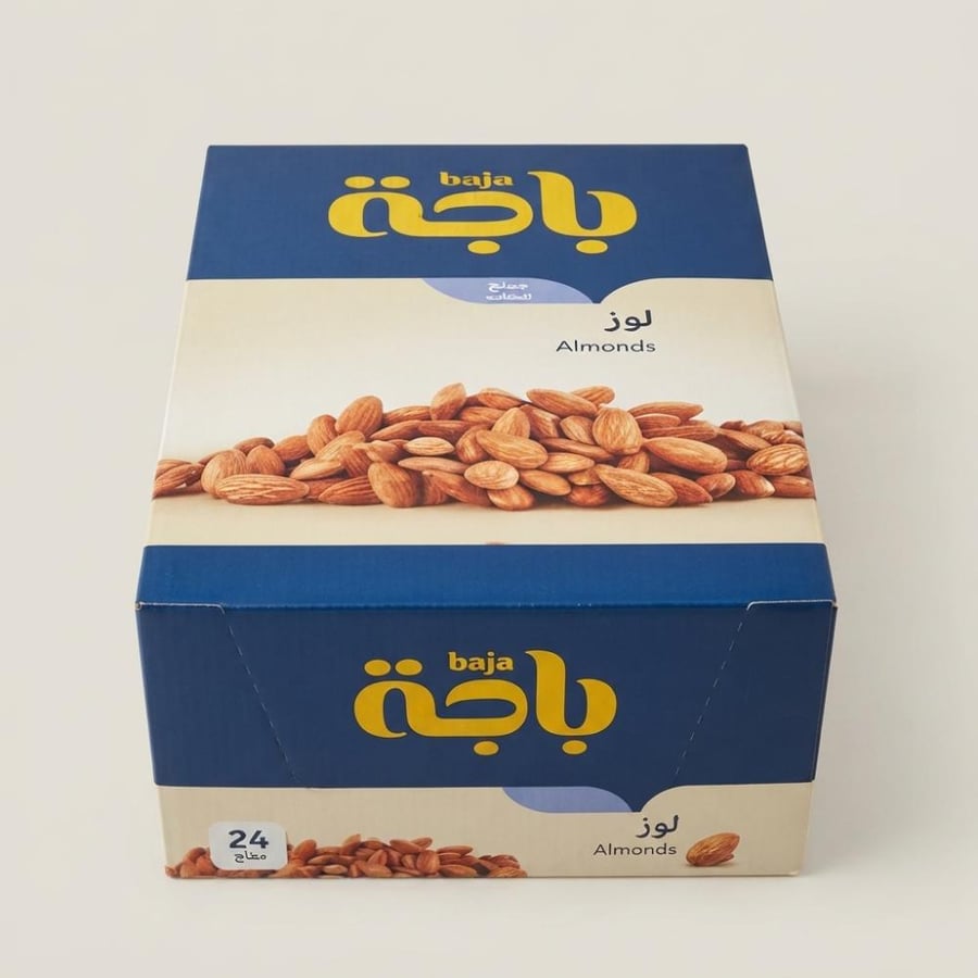 باجة لوز مملح 24 عبوة