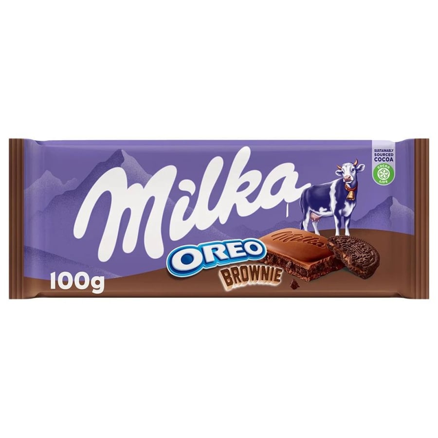 ميلكا اوريو براوني 100 جرام