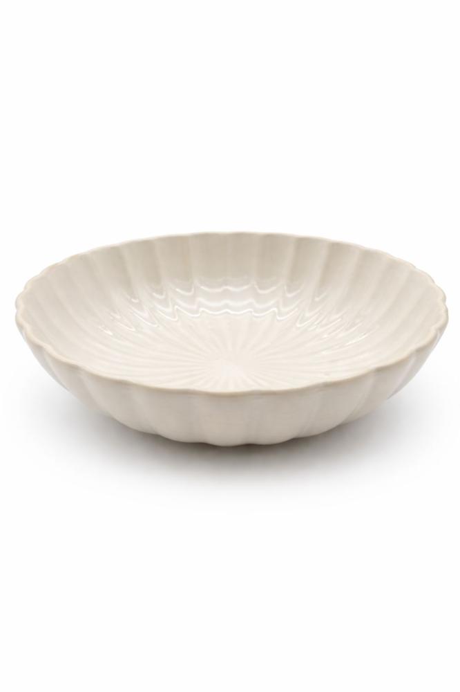 Decorative ceramic bowl large size for appetizers