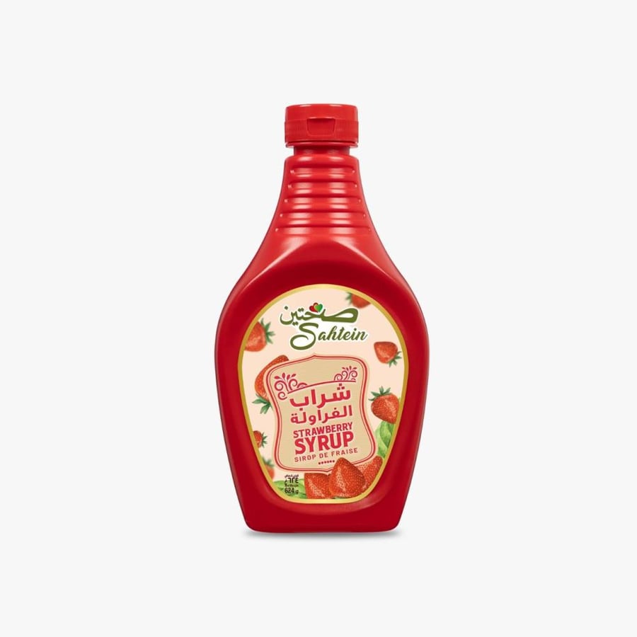 Enjoy your strawberry drink