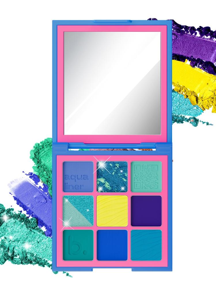 Be Color Capsule Eyeshadow Palette, 9 pieces × 1 gram
