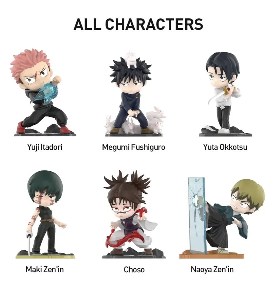 POP MART Jujutsu Kaisen: The Culling Game Series