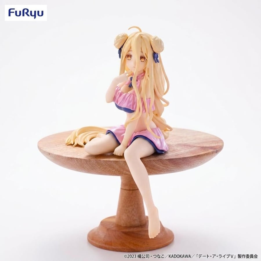 Date A Live V - Hoshimiya Mukuro - Noodle Stopper Figure - Mizugi, Pastel Pink ver. (FuRyu)