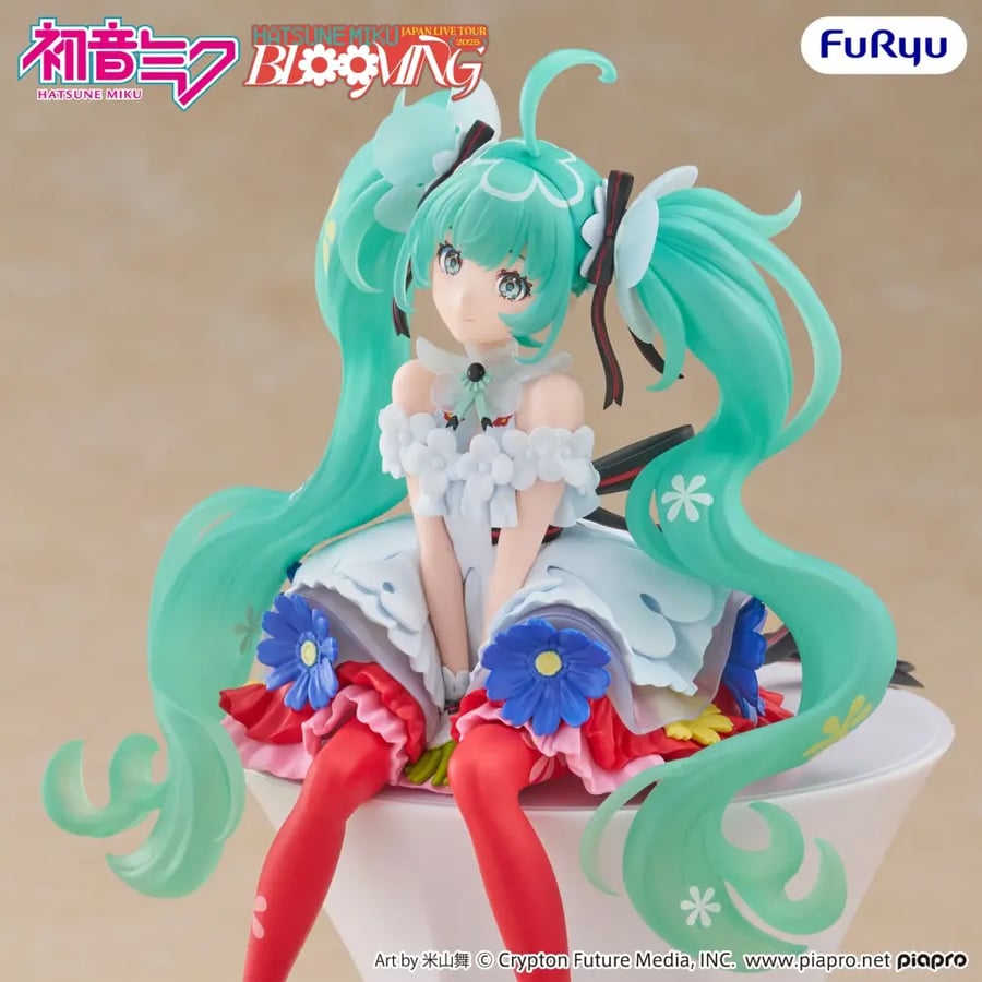 Vocaloid - Hatsune Miku - Noodle Stopper Figure - Japan Live Tour 2025 ~Blooming~ (FuRyu)