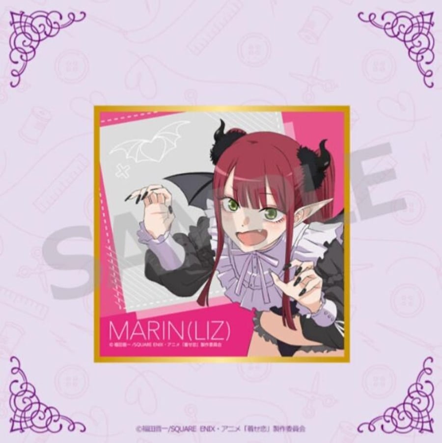 Aniplex Kuji My dress up darling c prize Acrylic stand D prize mini shikishi