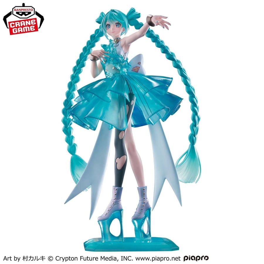 Hatsune Miku Banpresto Evolve Clearluxe - EmeraldGem - هاتسوني ميكو