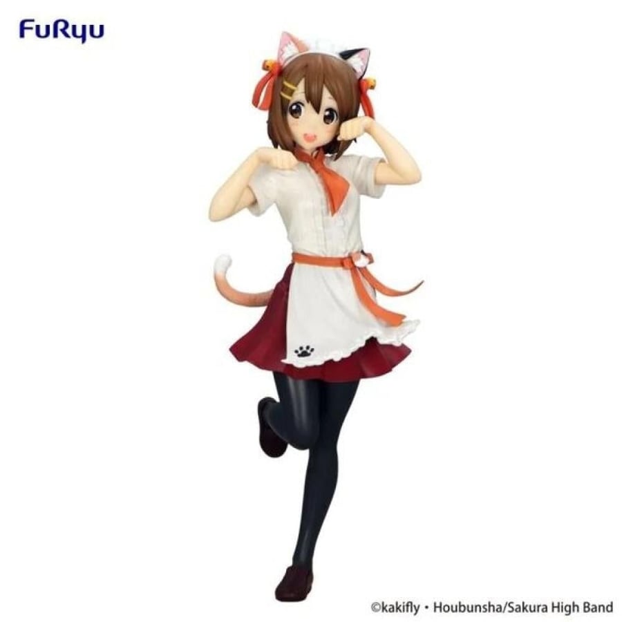 K-ON! - Hirasawa Yui - Neko Cafe Figure Trio-Try-iT (FuRyu)