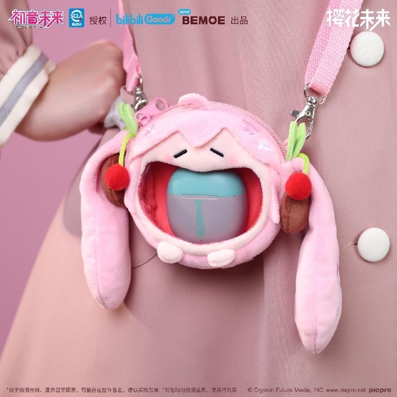 Hatsune Miku | Cherry Blossom UWA Series Ita Headphone Bag - حقيبة ميكو صغيرة