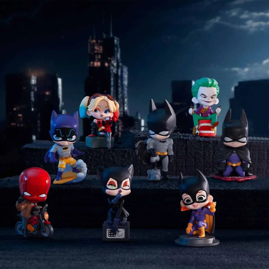 POP MART DC Gotham City Series Figures blindbox