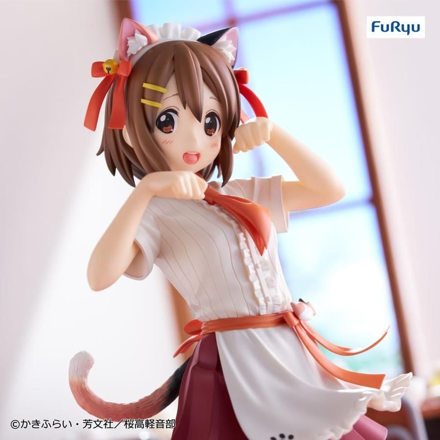 K-ON! - Hirasawa Yui - Neko Cafe Figure Trio-Try-iT (FuRyu)