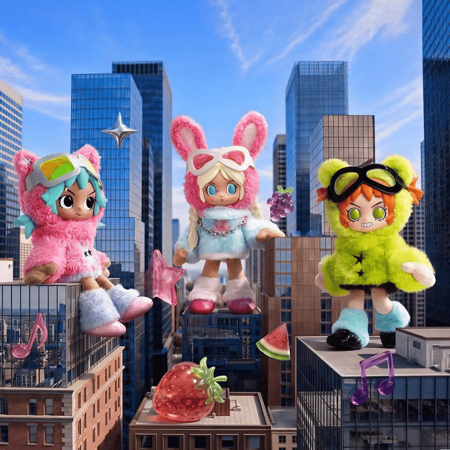 Peach Riot Fruit Punch Series Plush Doll Pendant