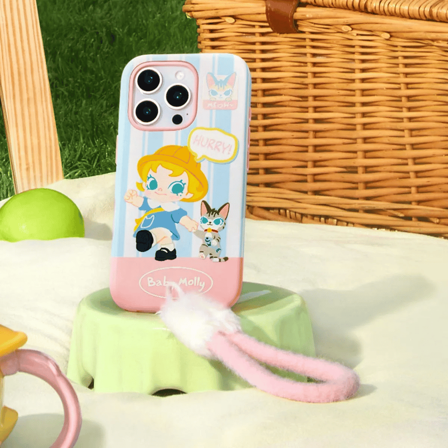 Baby Molly & Baby Tabby Series-Phone Case For iPhone (Iphone 16 pro max)