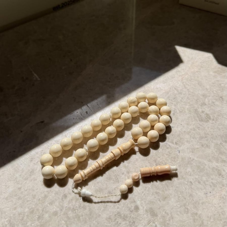 سبحة عظم جمل