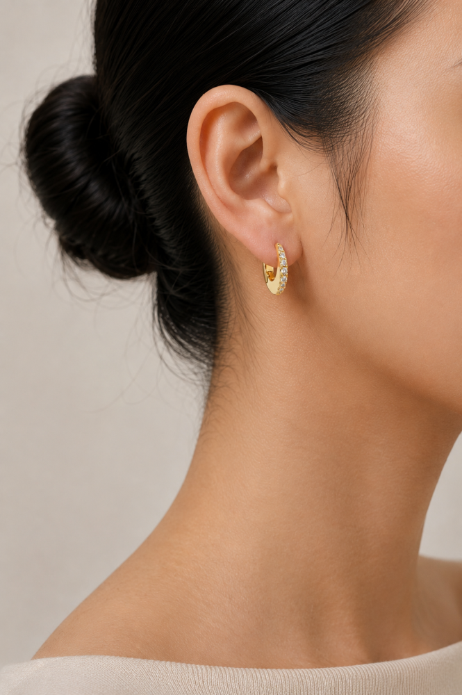 AURA EARRINGS-GOLD