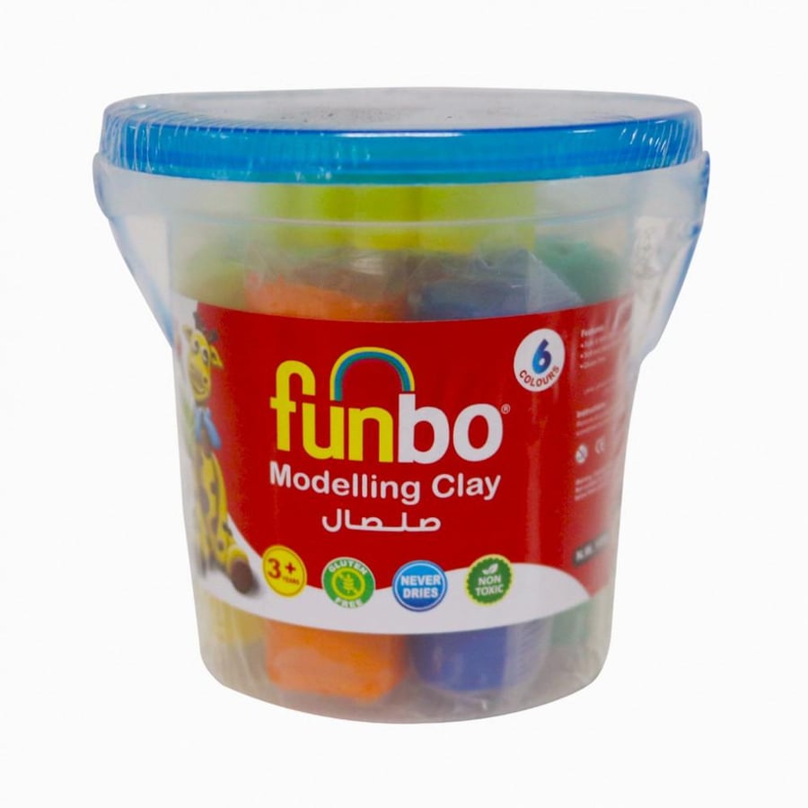 صلصال 6 لون FUNBO