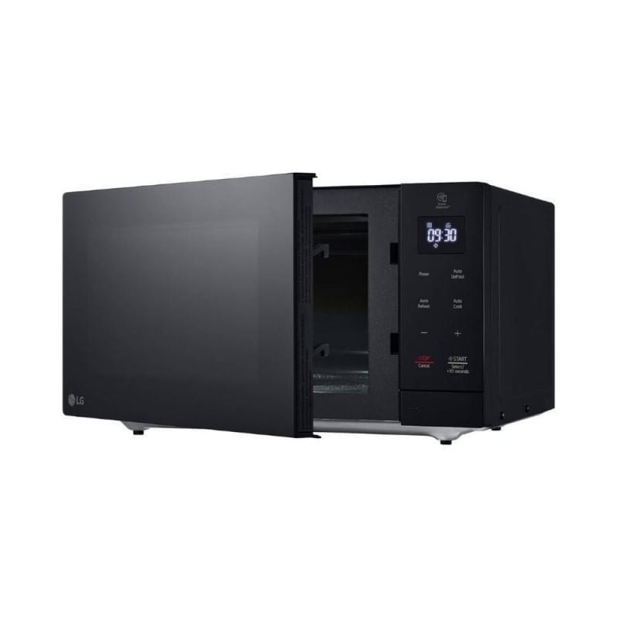 ميكرويف LG نيو شيف، 30 لتر، تحكم باللمس، 1100 واط، أسود - موديل MS3032JAS