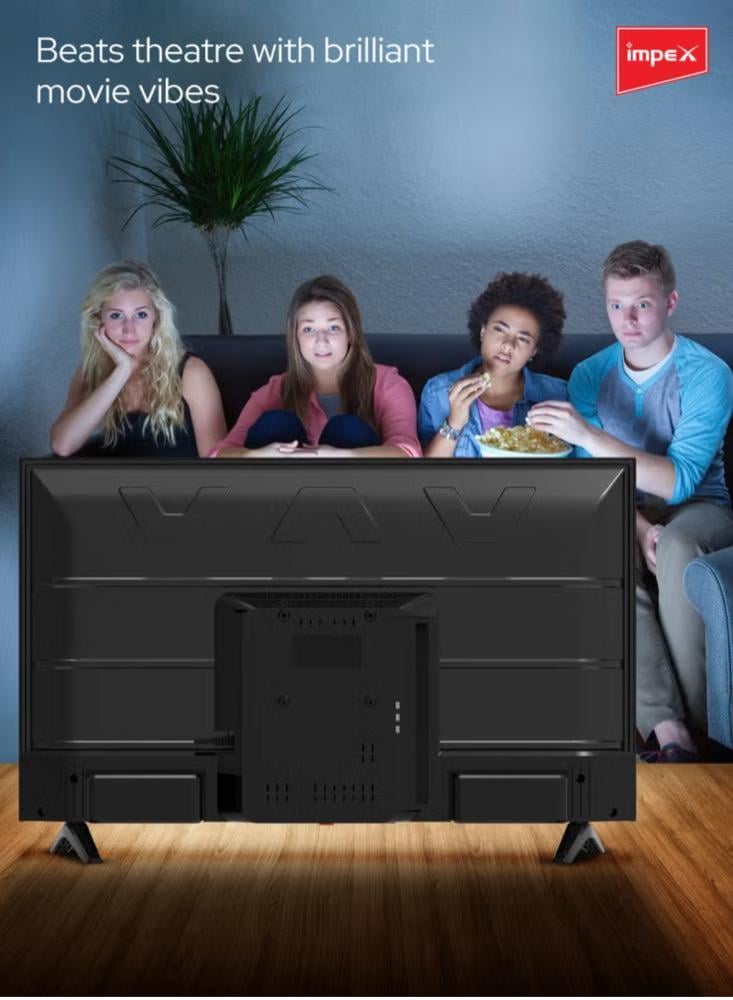 شاشة إمبكس ، 24 بوصة، LED، HD منفذ USB، منفذ HDMI - موديل GLORIA 24