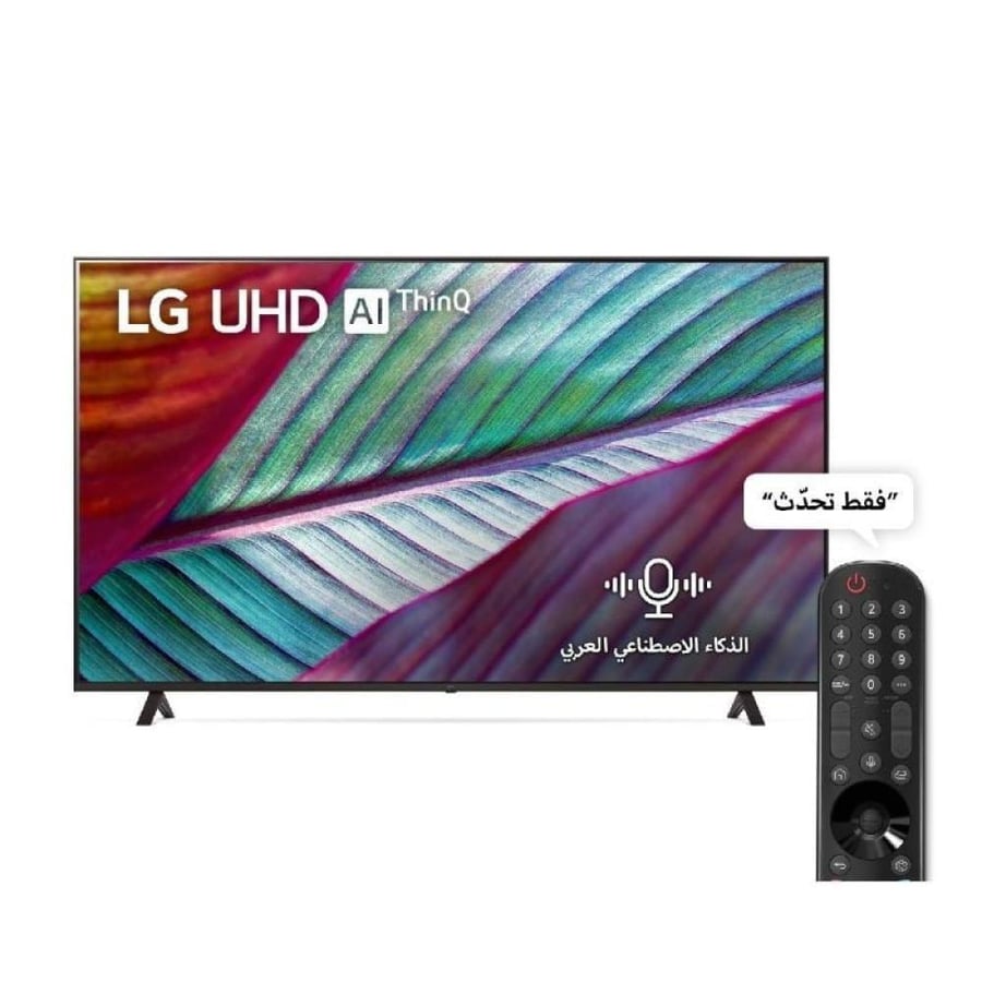 شاشة LG، 86 بوصة، LED، فائق الوضوح، معالج a5، 4K، الجيل السادس - موديل 86UR78006LC