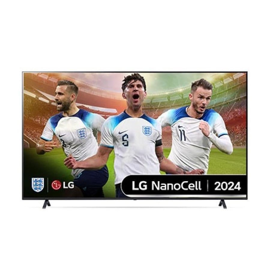 شاشة LG، 86 بوصة، 4K، معالج α8 AI، 120Hz، WebOS - موديل LED 86NANO81T6A