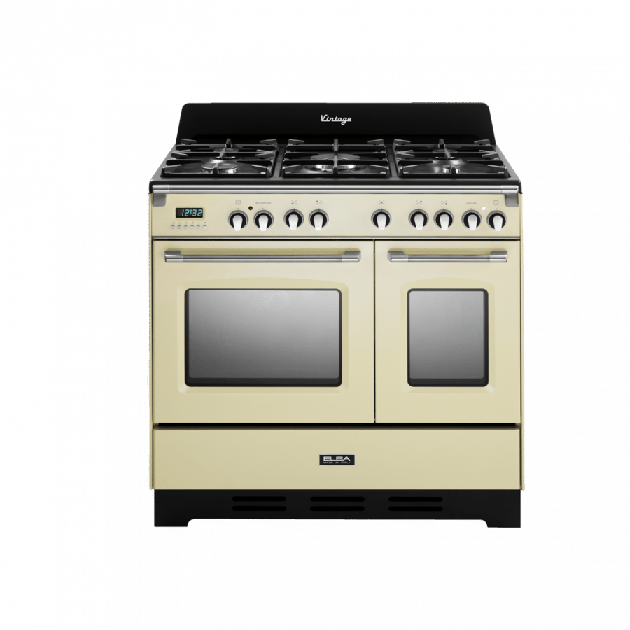 فرن إلبا غاز + كهرباء، 90 سم - موديل 9T VBC 634
