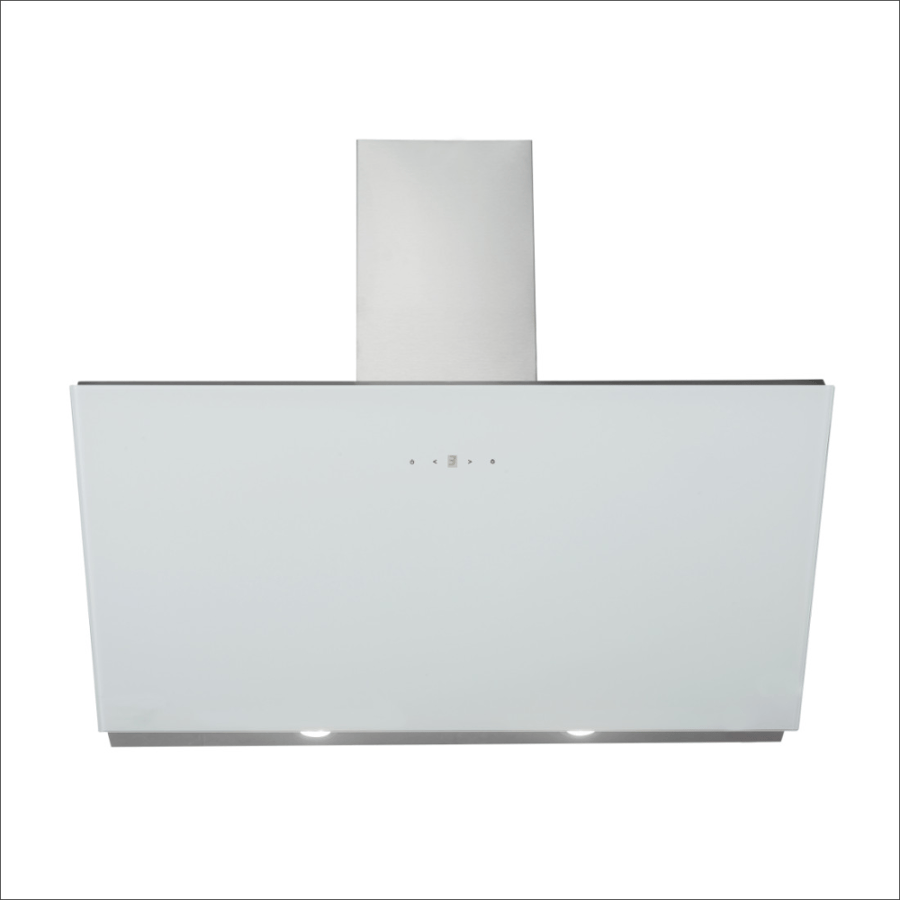 شفاط جداري إلبا، 90 سم، اللون أبيض - موديل MODERN WHITE90-1000