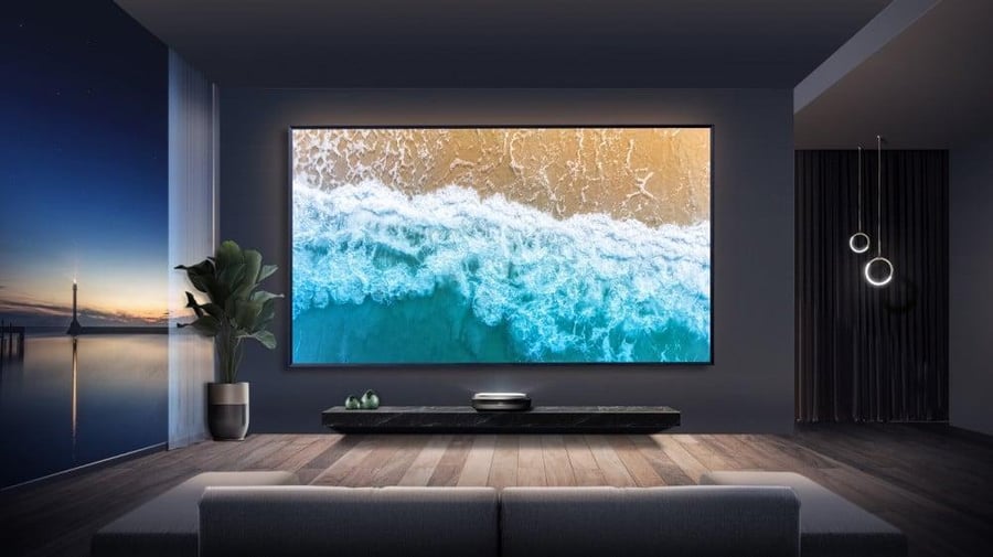 شاشة هايسنس ليزر 120 بوصة 4K HDR