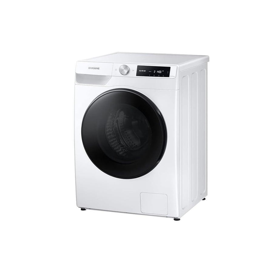 غسالة تعبئة علوية اتوماتيك سامسونج، 8 كيلو، تنشيف 100%، أبيض - موديل WD80T634DBE/YL