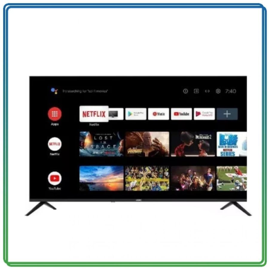 شاشة KMC 50 بوصة سمارت 4K أندرويد أصلي KMGL5002+