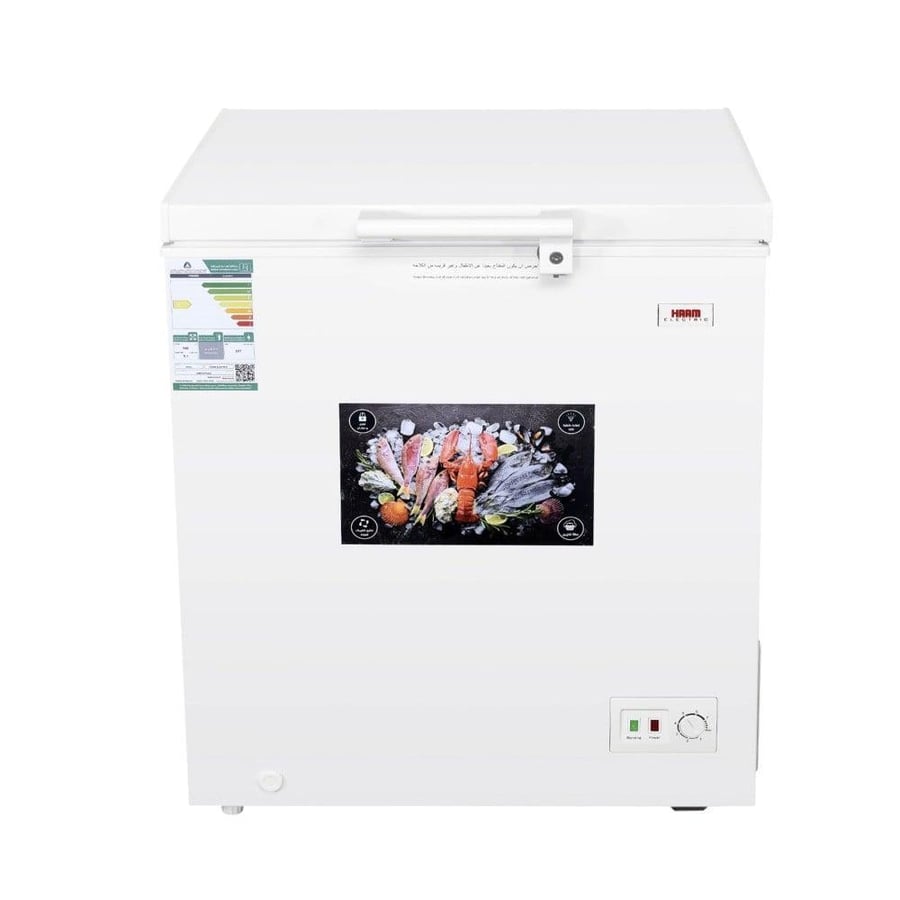 فريزر أفقي هام، 5.1 قدم، أبيض - موديل HM270FR-O23