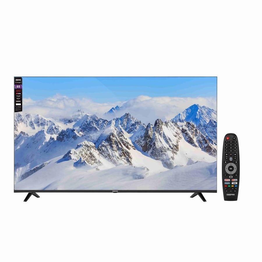 شاشة جيباس 65 بوصة 4K جوجل