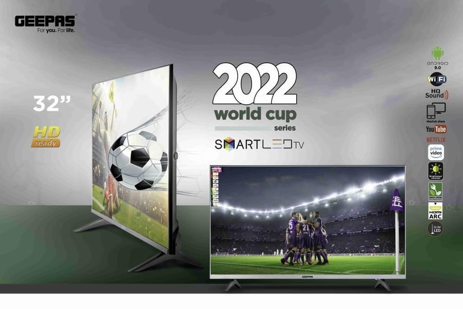 تلفزيون سمارت HD 32 بوصة جيباس