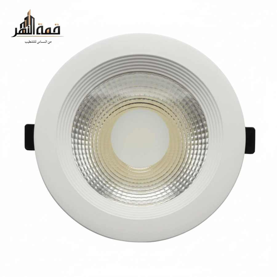 Indoor decorative white lamp 8 inches (20 cm)