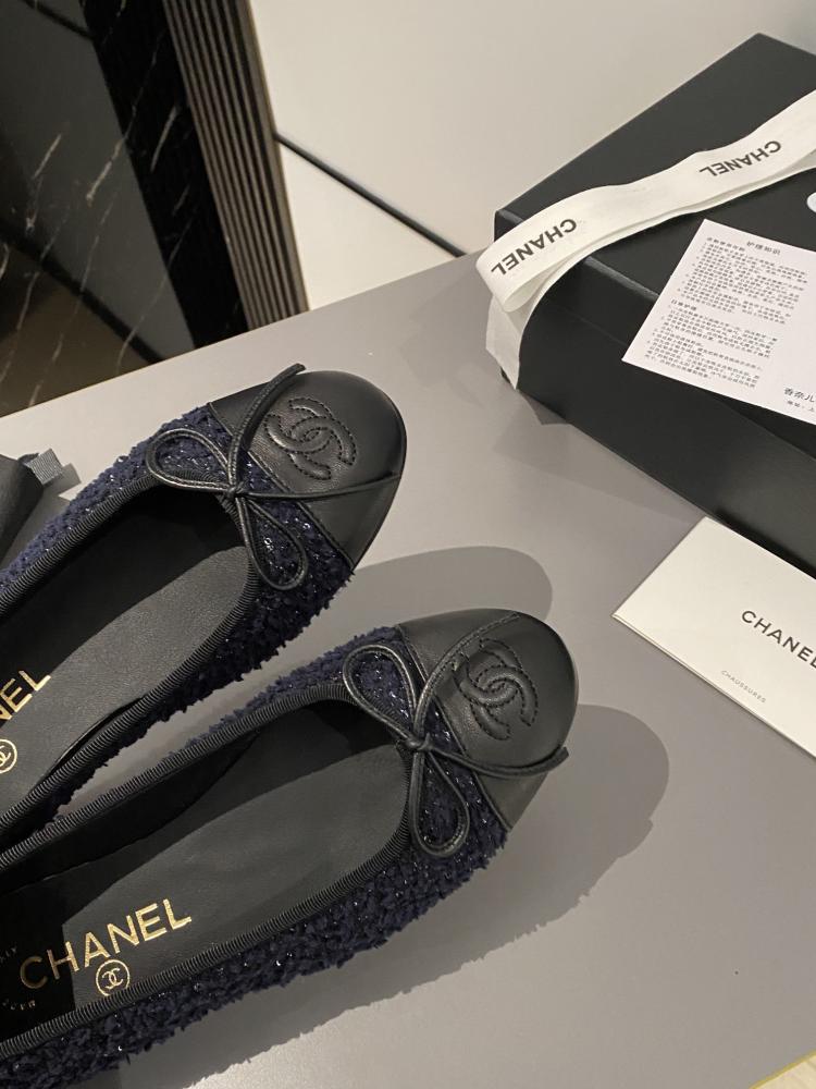 شانيل Ballet Flats