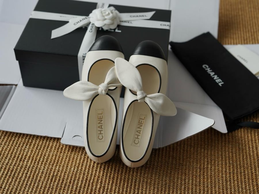 شانيل Ballet Flats