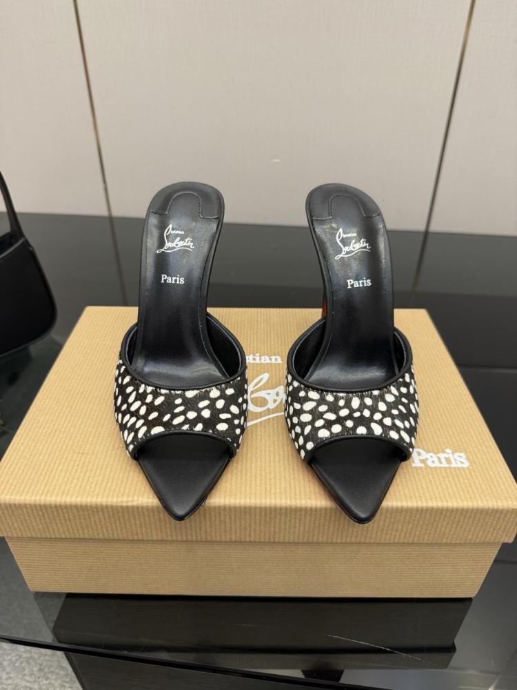 كريستيان لوبتان Miss Z Degrasstrass Mules