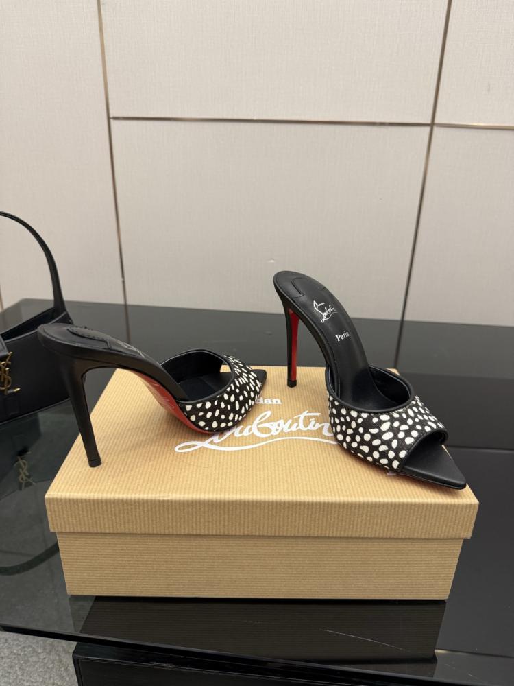 كريستيان لوبتان Miss Z Degrasstrass Mules