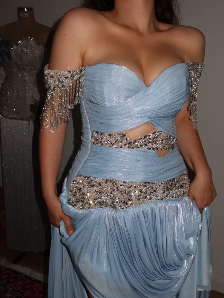 فستان سهرة