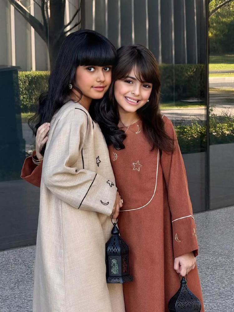 جلابية رمضان بناتي بشكل جديد