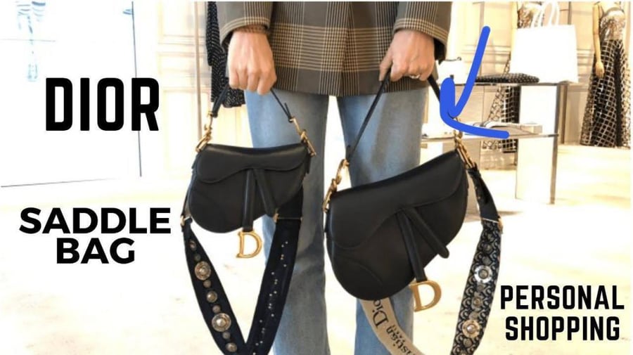 Dior Saddle bag small