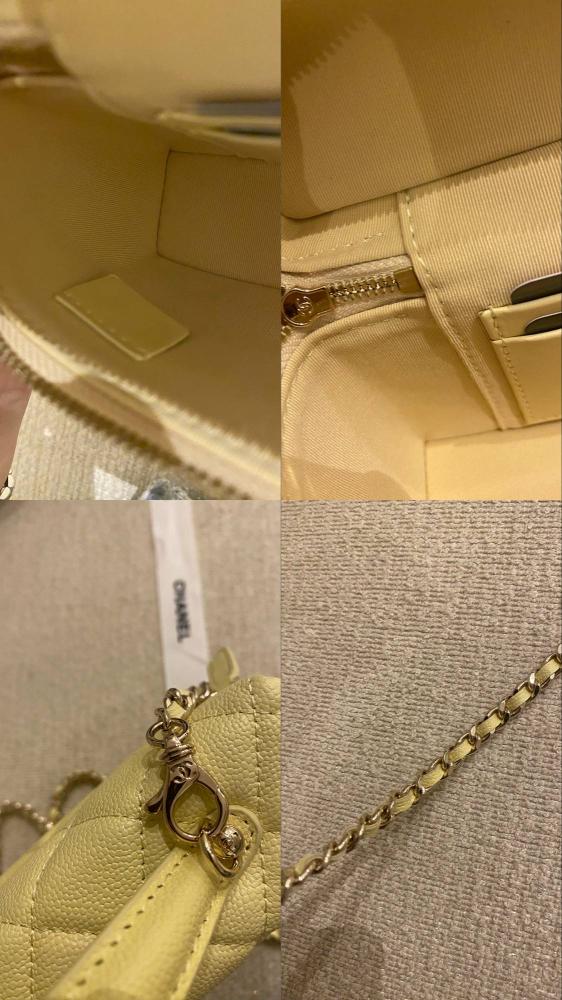 Chanel Vanity Bag-Yellow