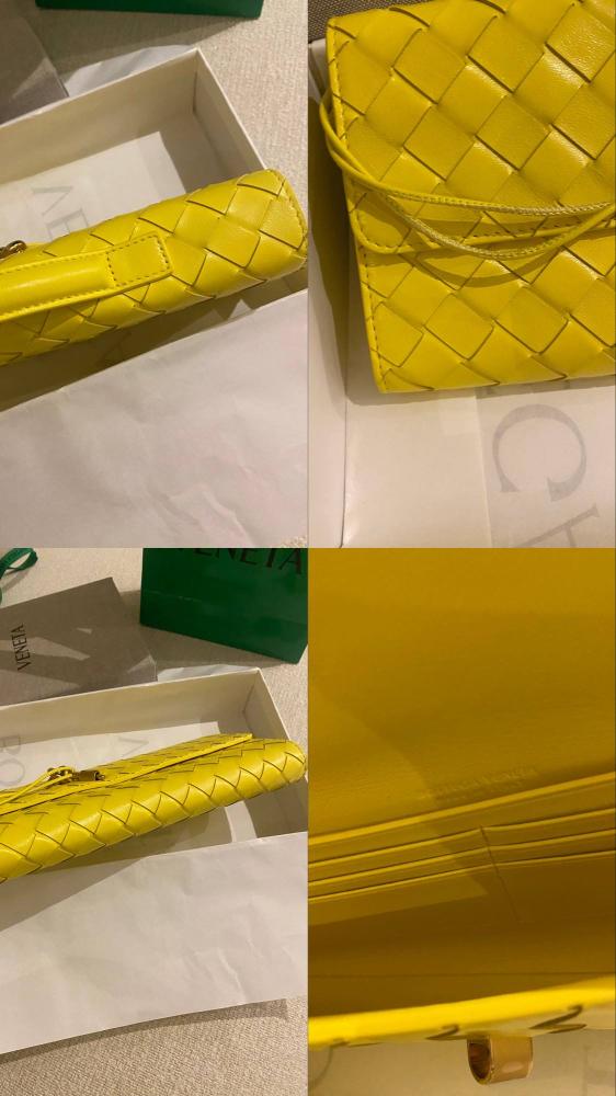 Bottega andiamo cluthch-Yellow