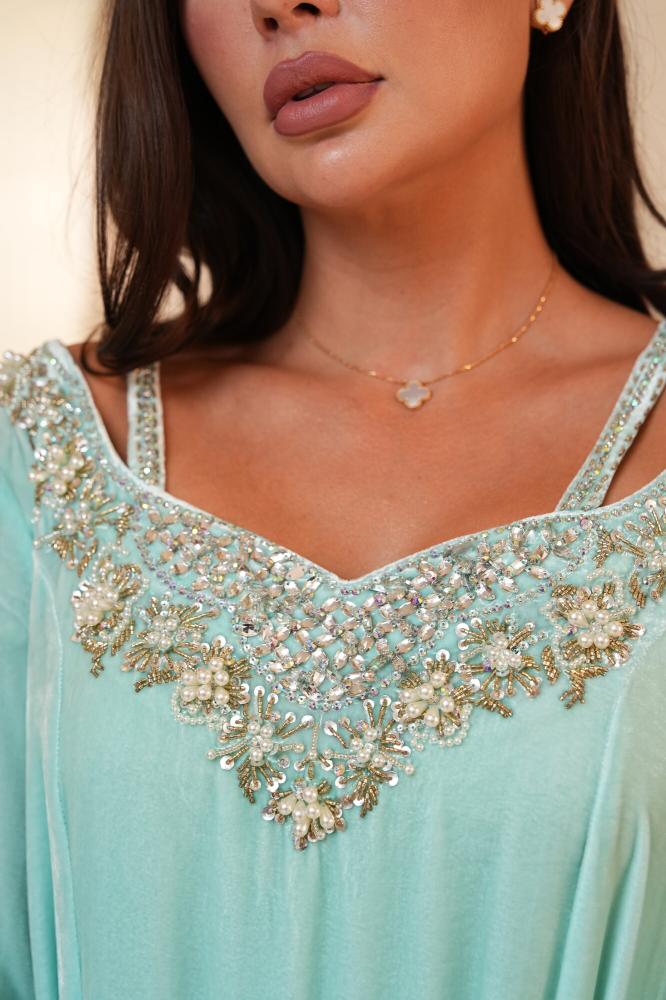 Mint Breeze Gown