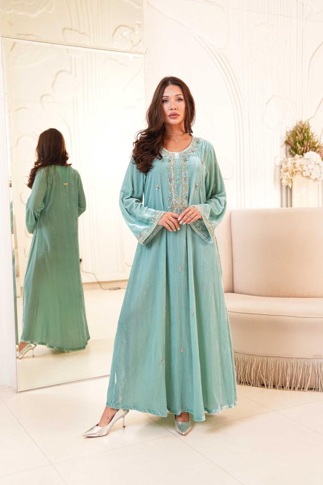 Sea Foam Shimmer Dress